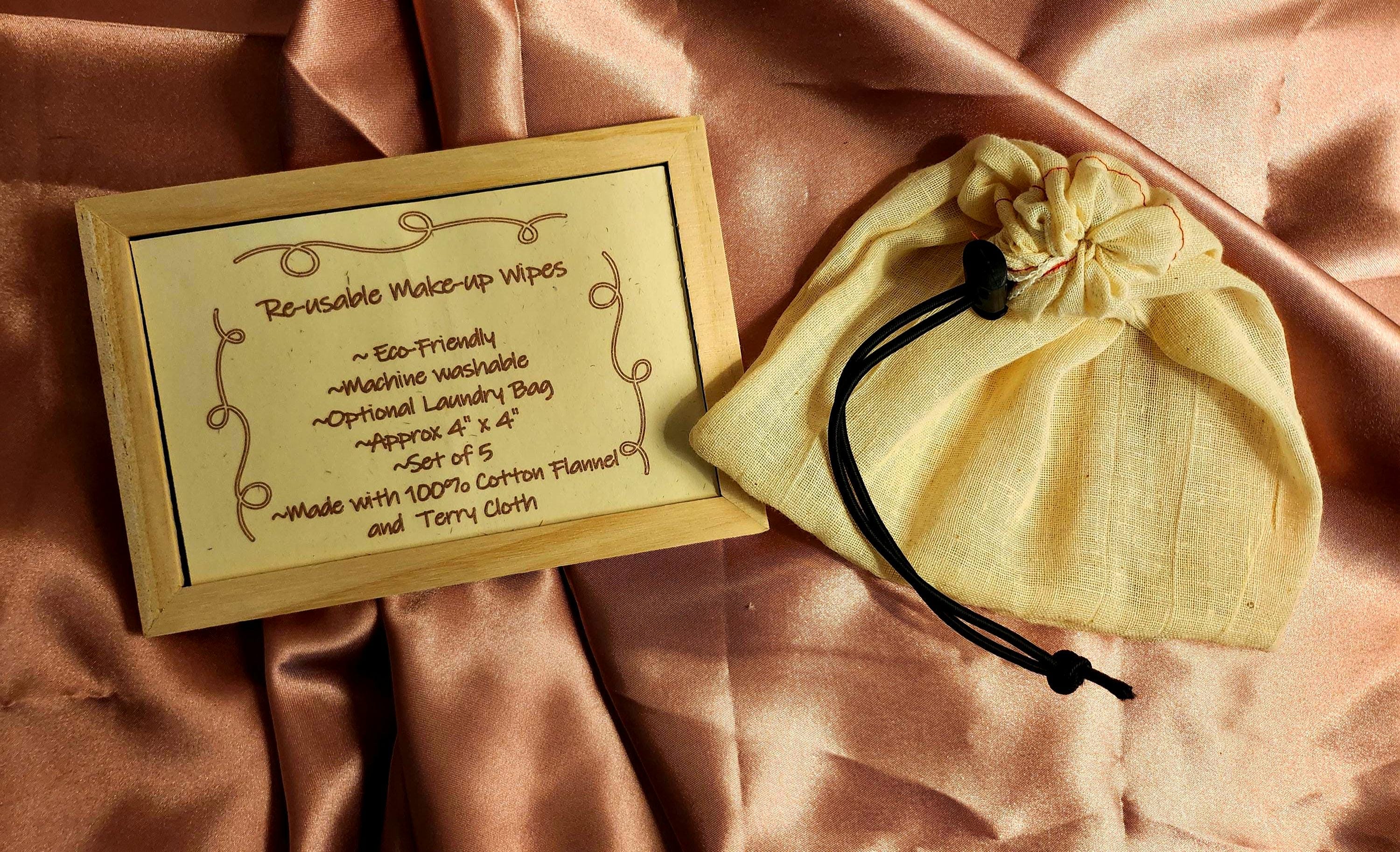 Eco-Friendly Reusable Makeup Wipes Sustainable Beauty Essentials!