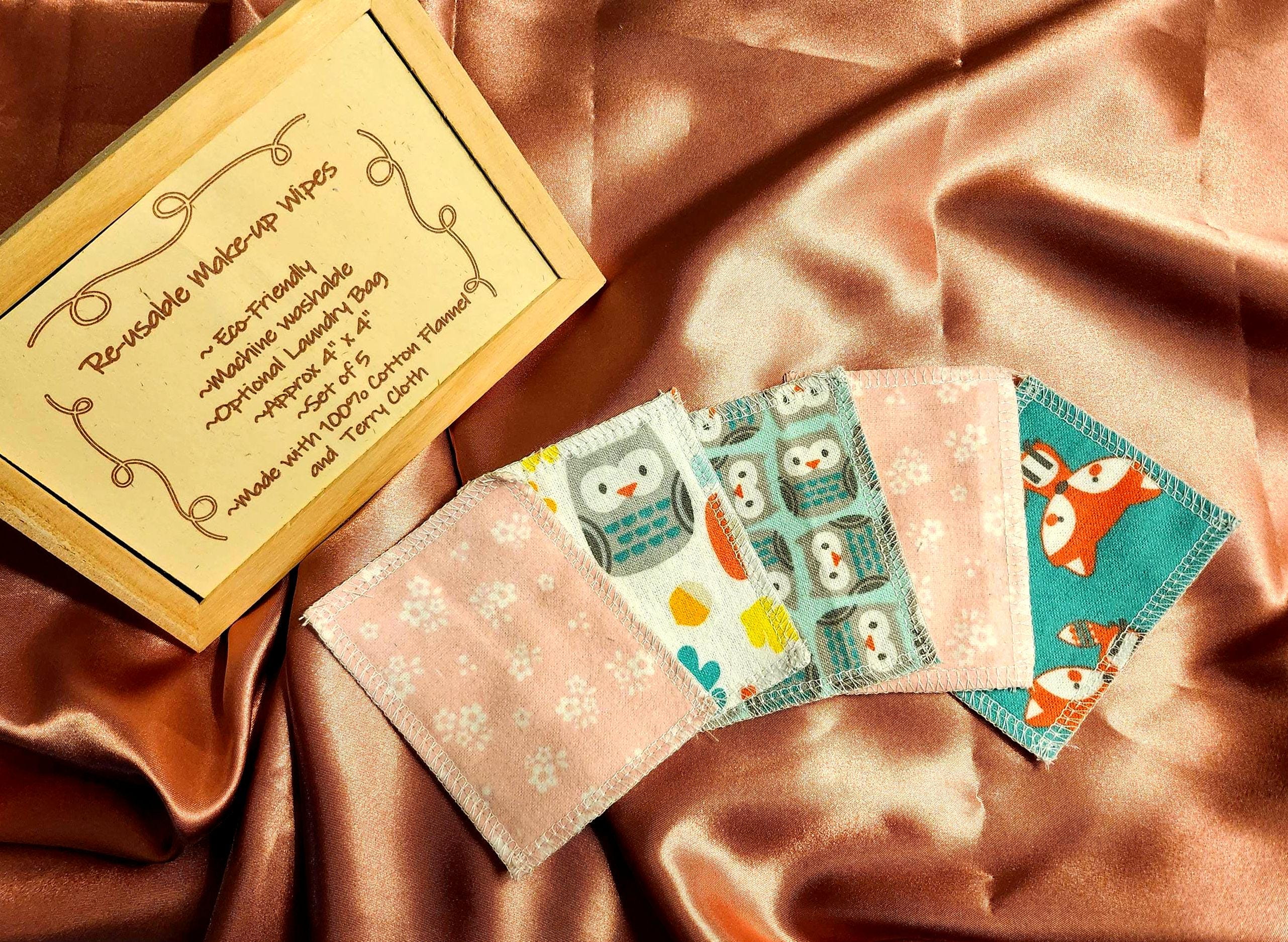 Eco-Friendly Reusable Makeup Wipes Sustainable Beauty Essentials!
