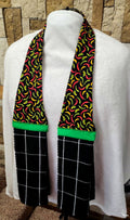 Handmade Cotton Kitchen Scarf - Tapered Neck