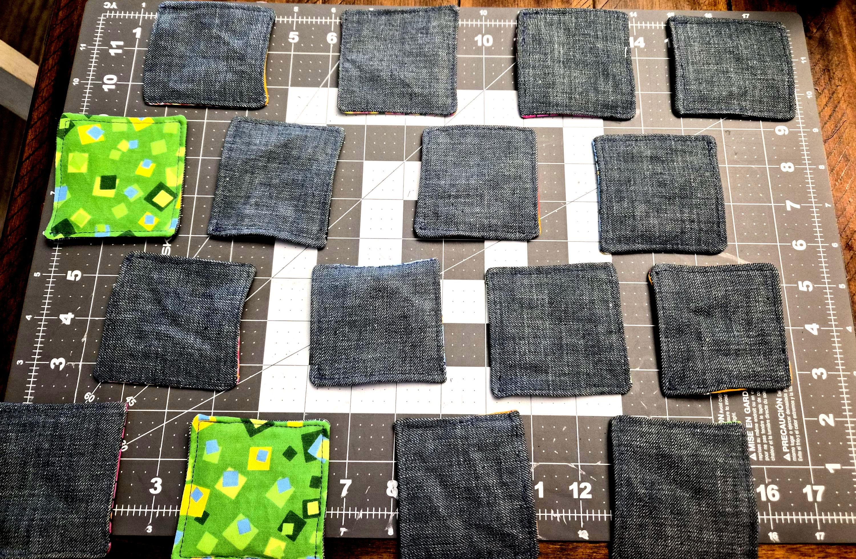 Handmade Fabric Memory Matching Game for Kids – Pair & Play Travel Set with Drawstring Bag