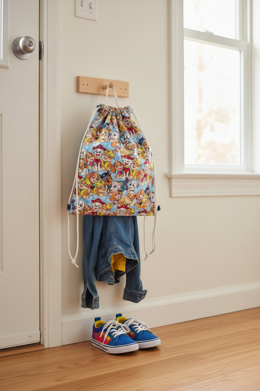 Kids Drawstring Backpack — Choose Your Style