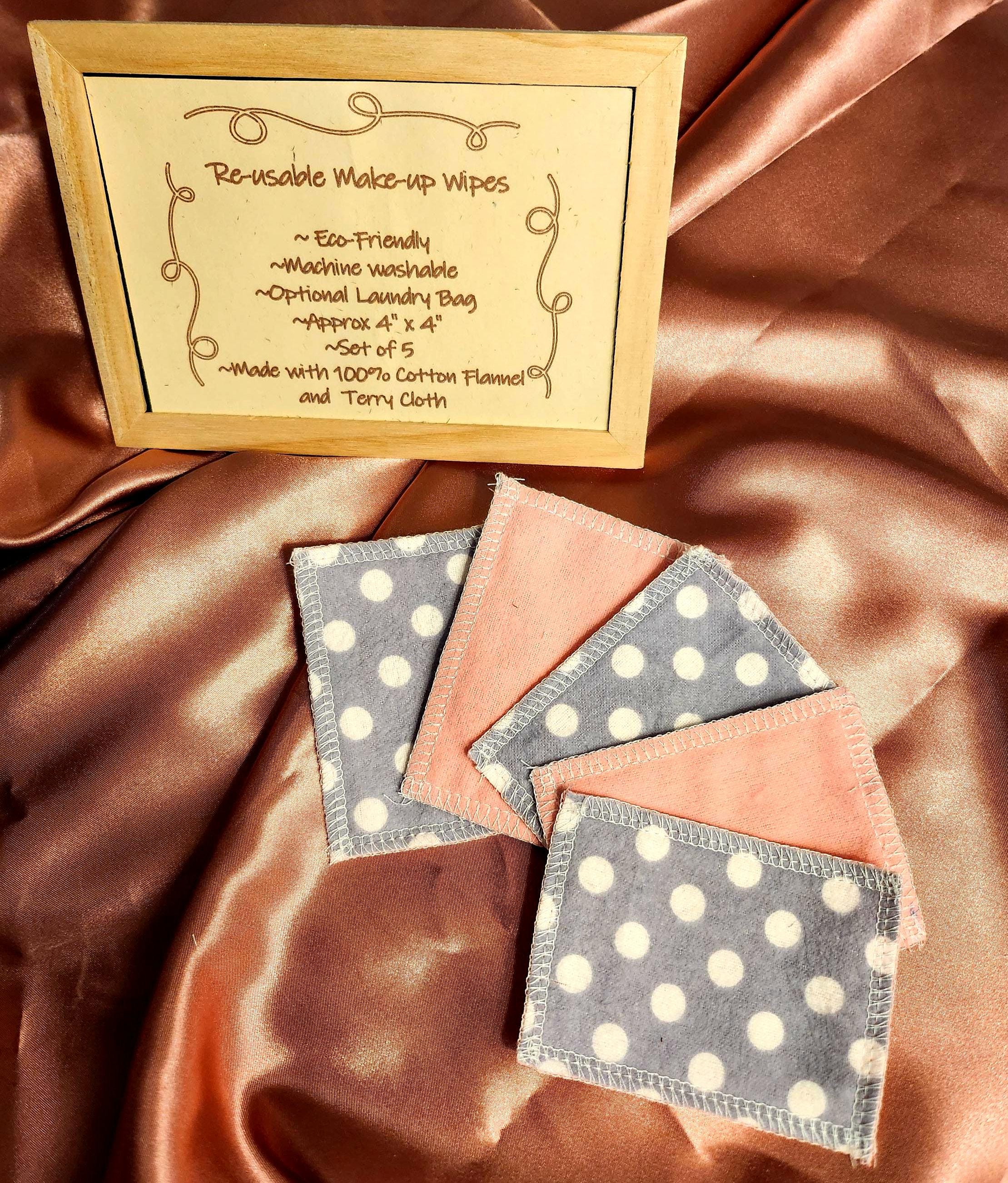 Eco-Friendly Reusable Makeup Wipes Sustainable Beauty Essentials!