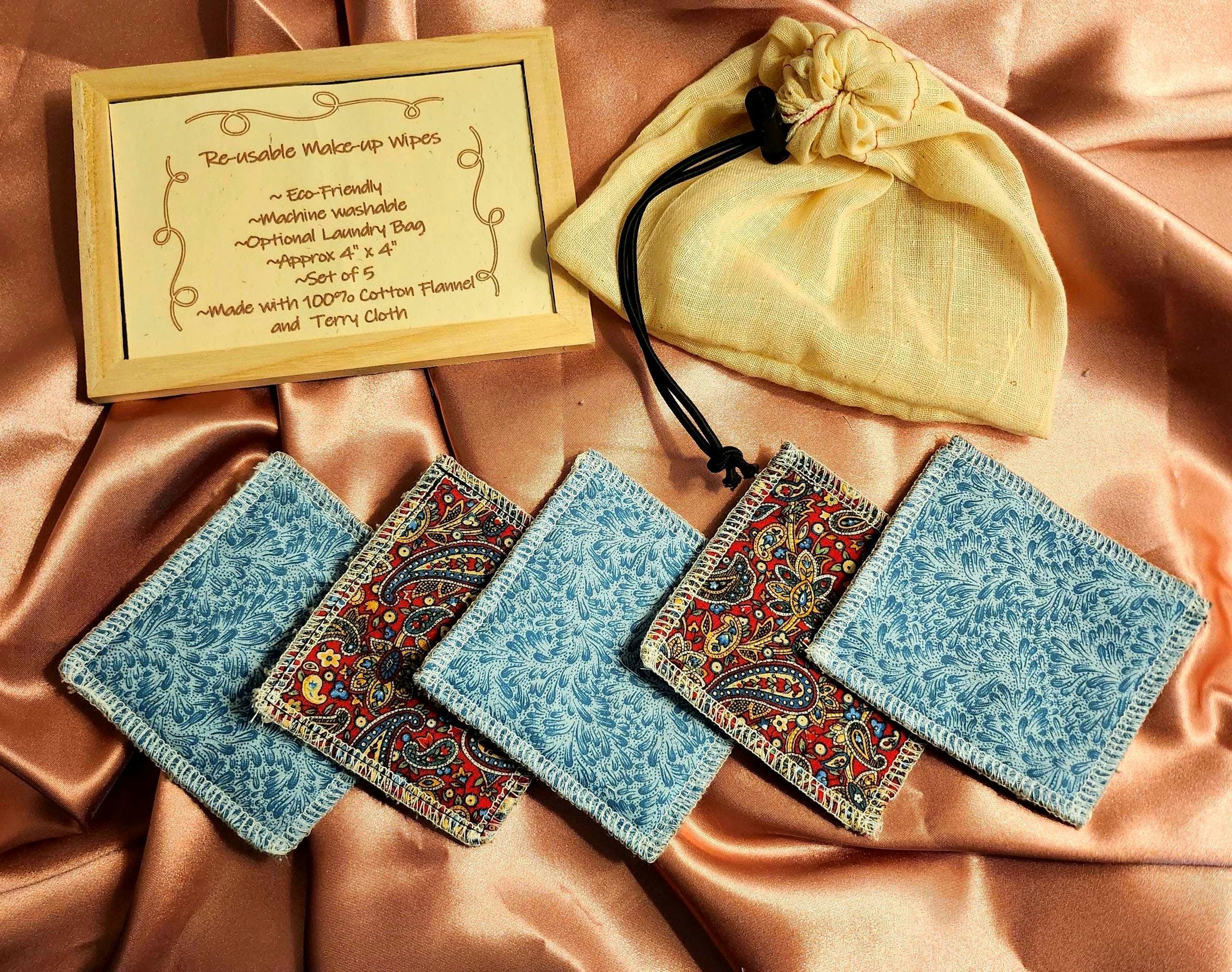 Eco-Friendly Reusable Makeup Wipes Sustainable Beauty Essentials!