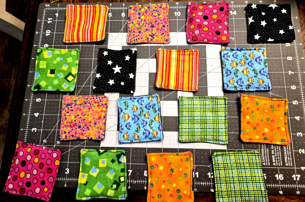 Handmade Fabric Memory Matching Game for Kids – Pair & Play Travel Set with Drawstring Bag