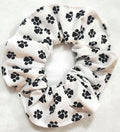Handmade Floral Cotton Scrunchie – Patterned Hair Tie