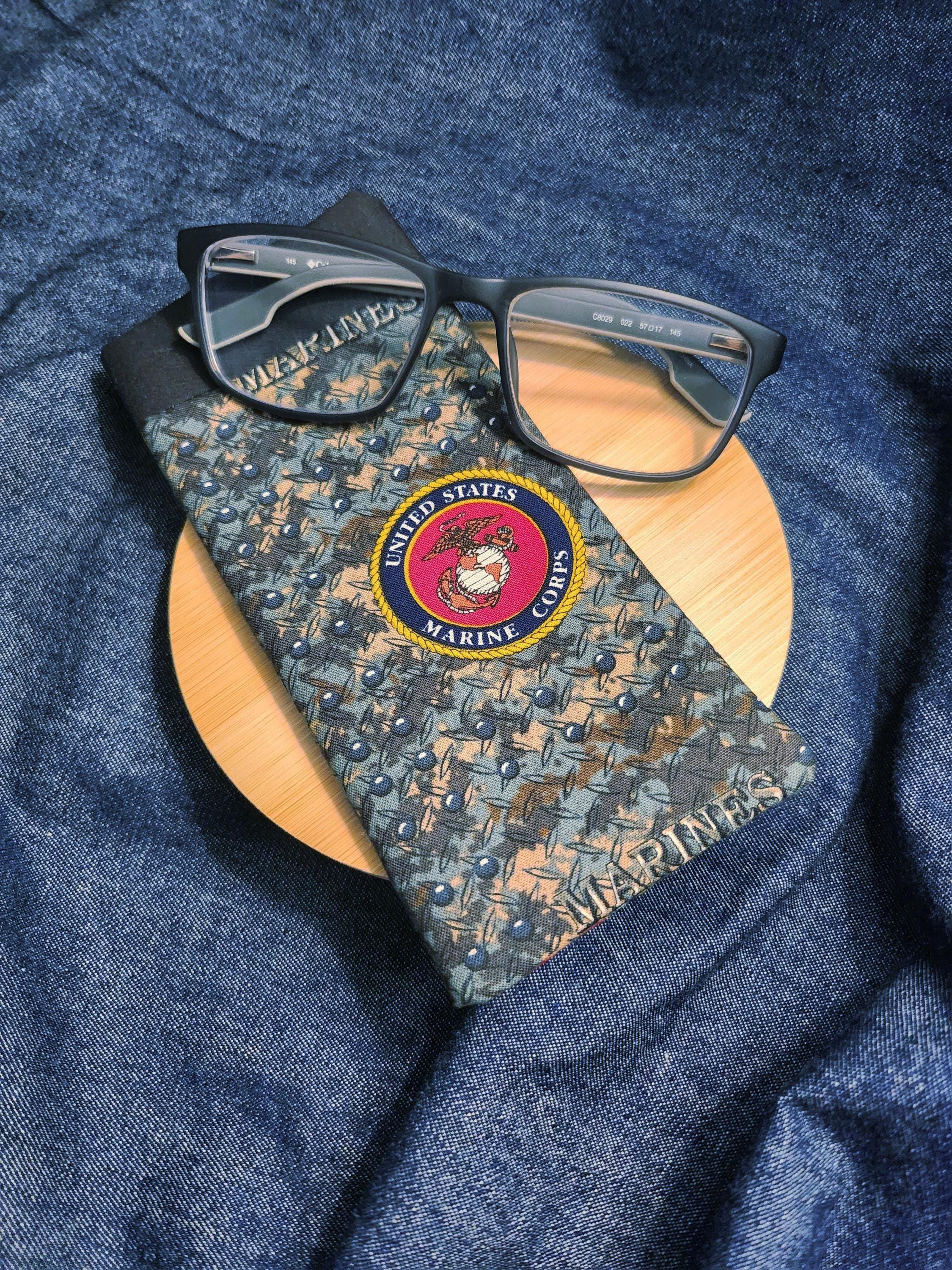Handmade Military Branch Eyeglass Case – Patriotic Gift for Veterans & Service Members