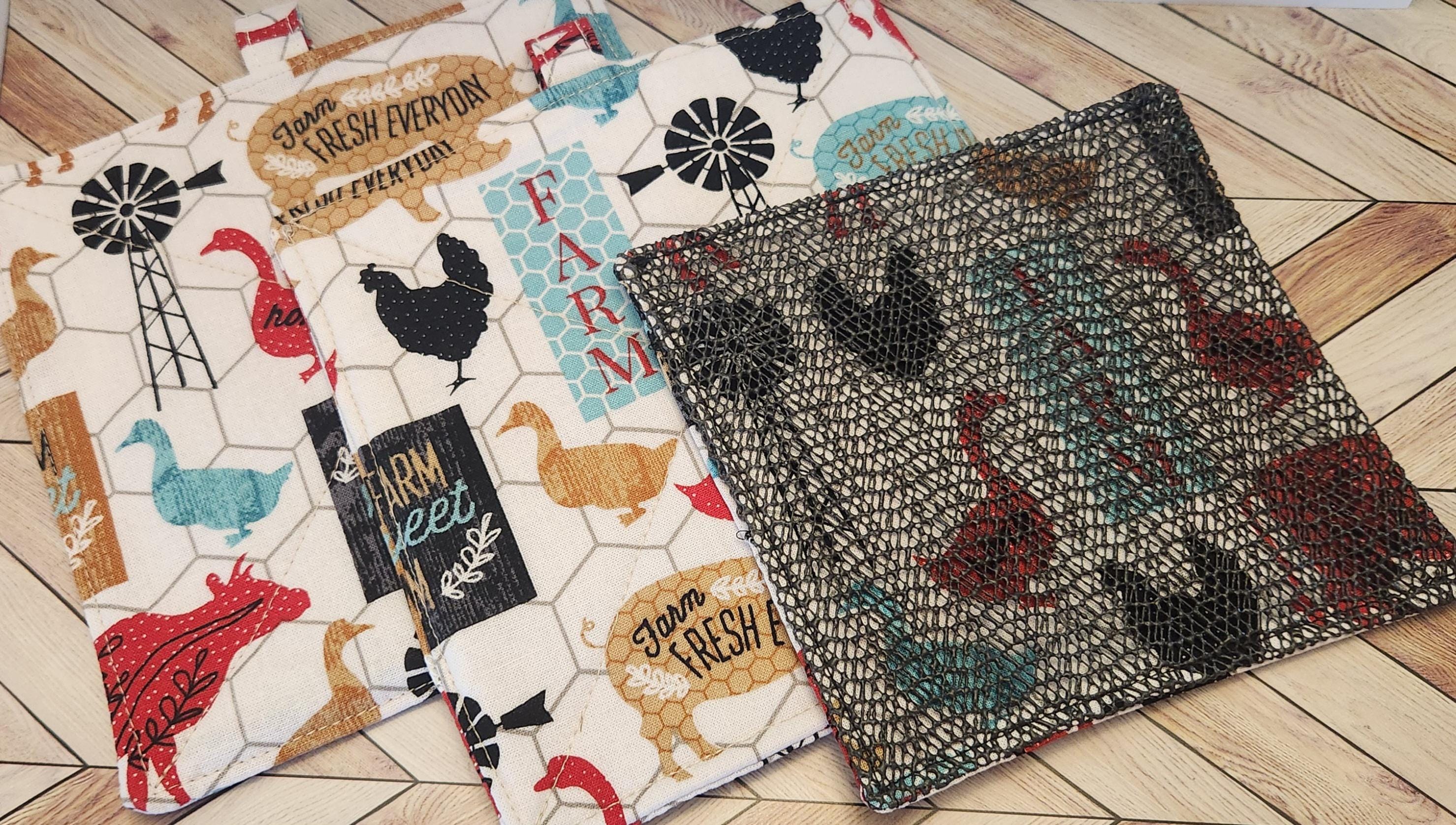 Colorful Handmade Pot Holders Collection | Kitchen Decor