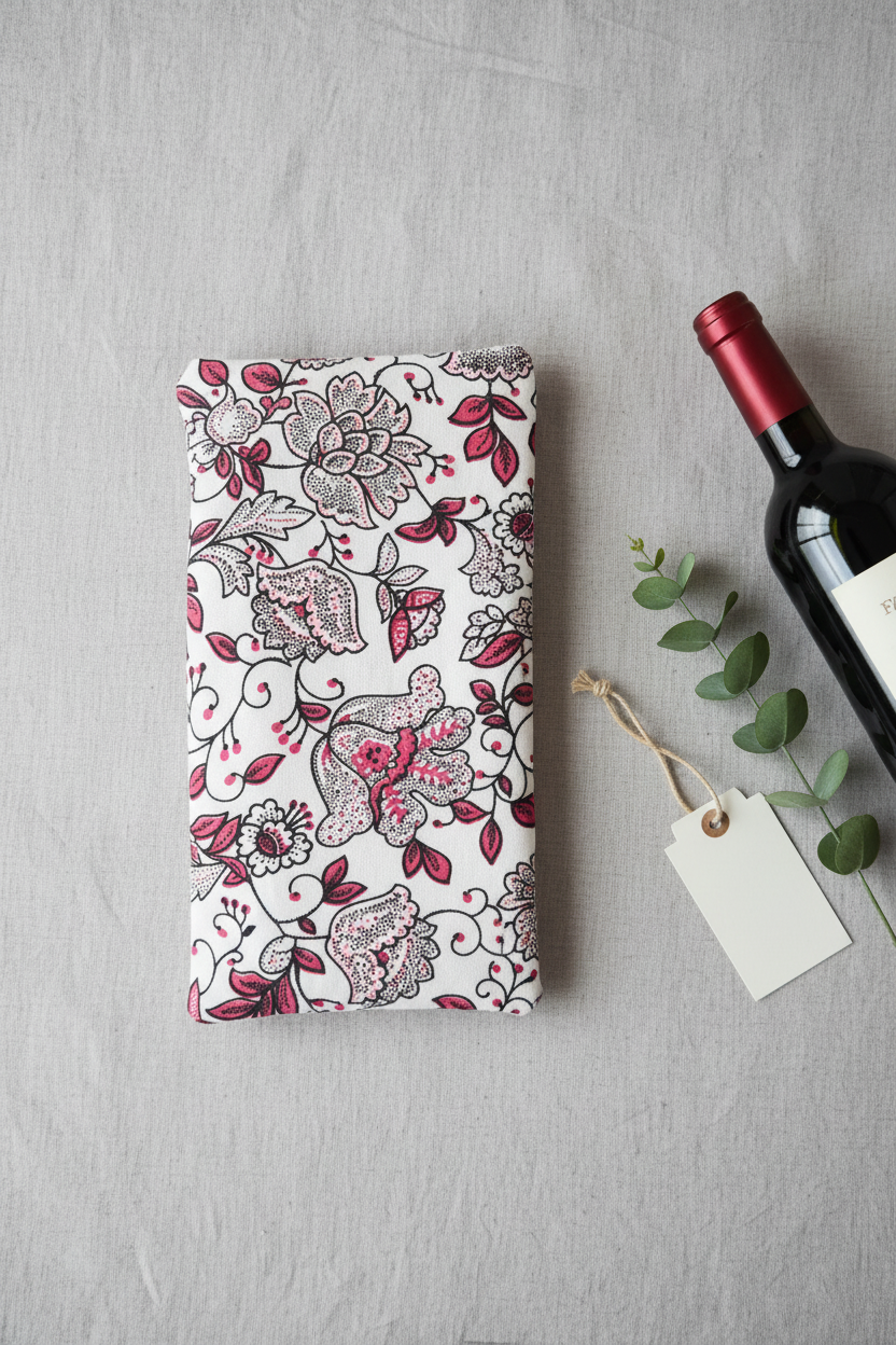 Wine Bottle Carrier - Flat Lay