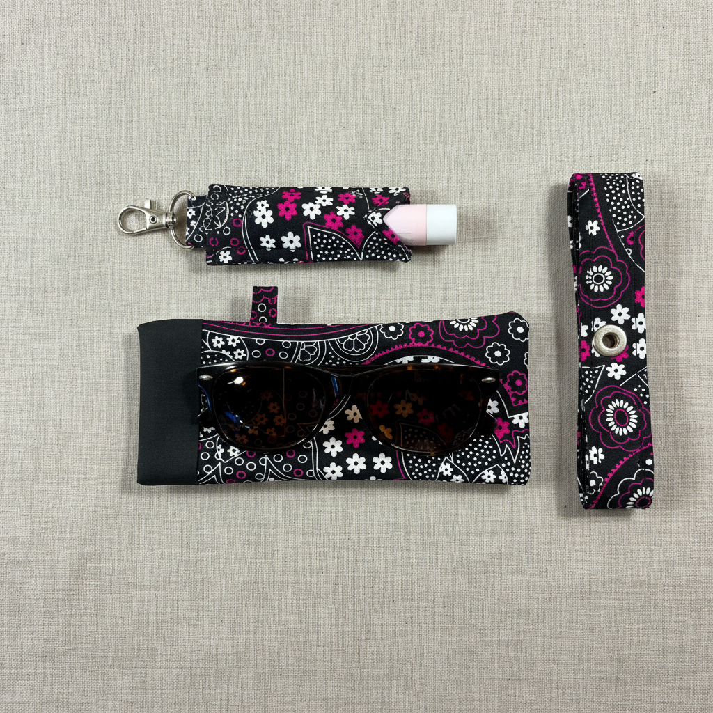 Floral Accessory Set - Flat Lay