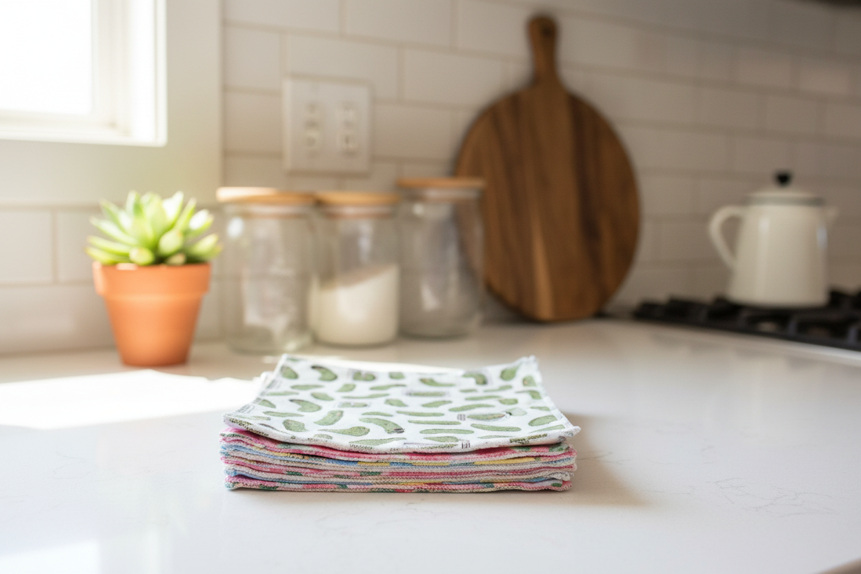 Unpaper Towels with Real Fabric Patterns